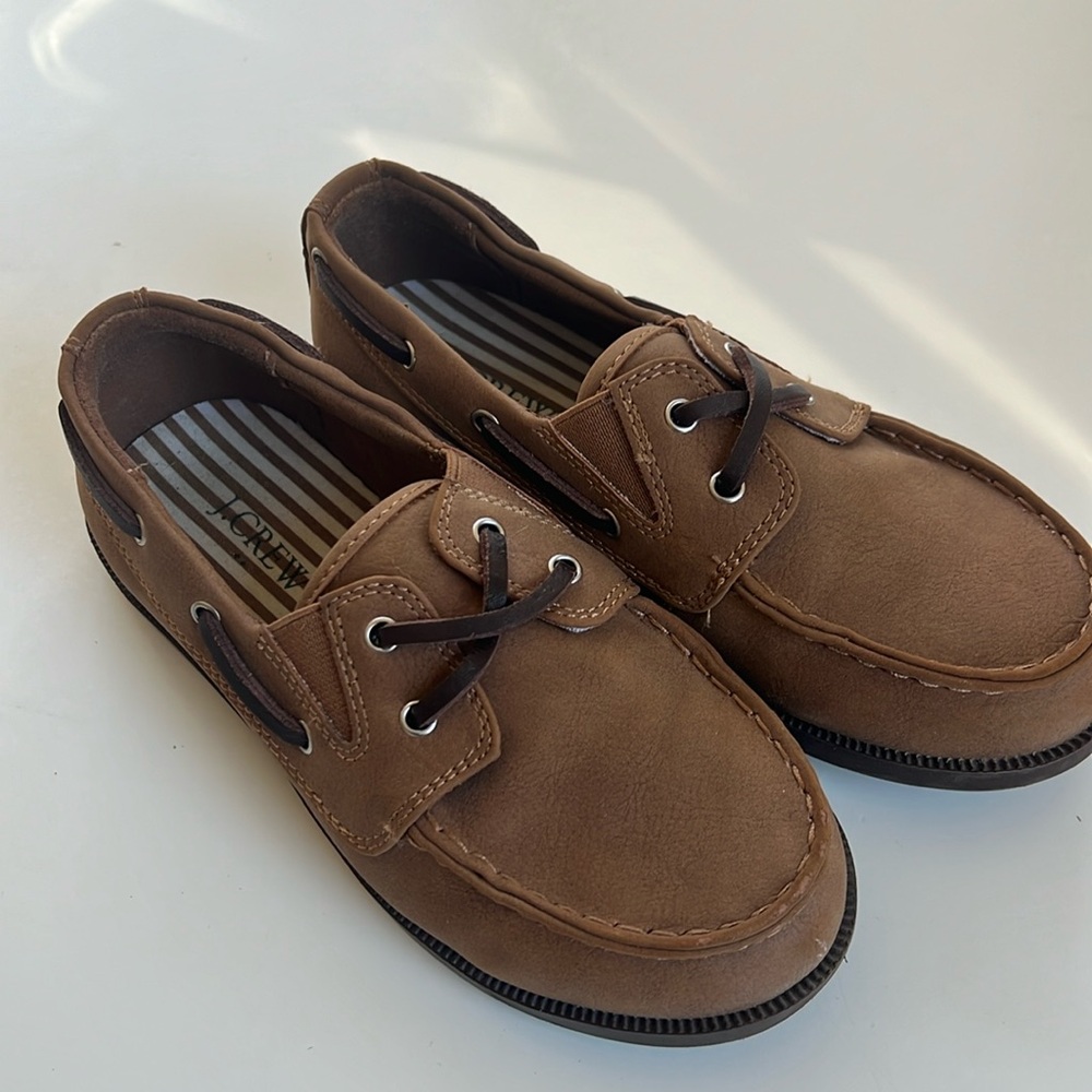 J. CREW SIZE 12 sailing loafers